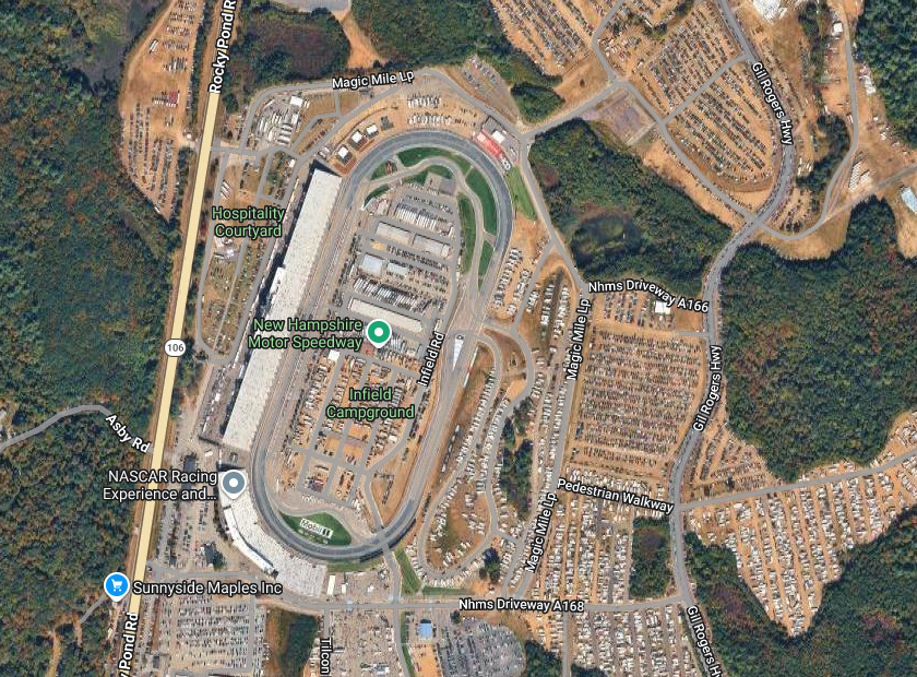 New Hampshire Motor Speedway by the Numbers